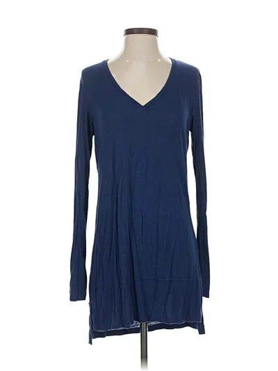 Pre-owned Pure And Good Long Sleeve T-shirt In Blue