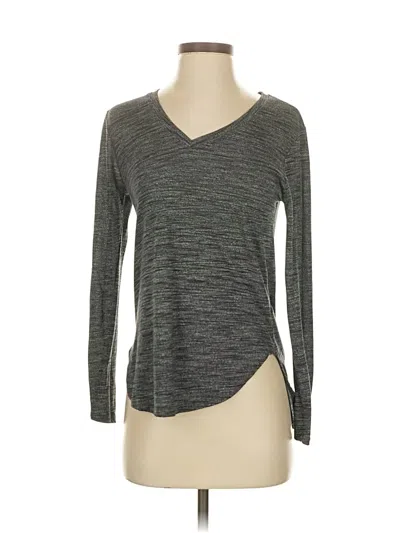 Pre-owned Pure And Good Long Sleeve T-shirt In Gray