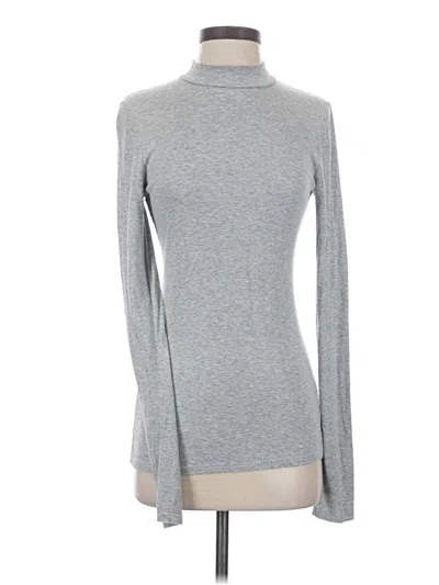 Pre-owned Pure And Good Long Sleeve Turtleneck In Gray