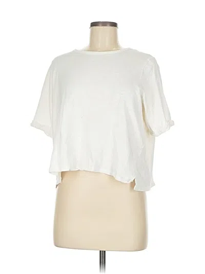 Pre-owned Pure And Good Short Sleeve T-shirt In White