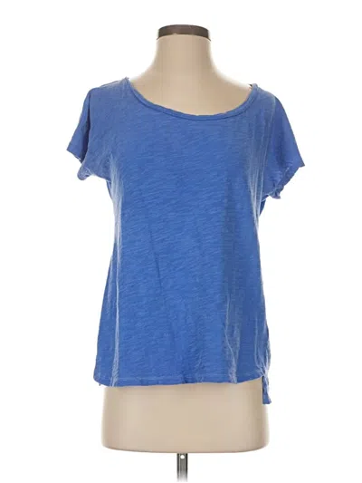 Pre-owned Pure And Good Short Sleeve T-shirt In Blue
