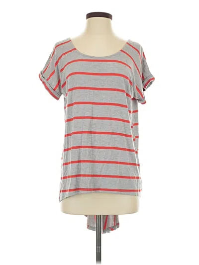 Pre-owned Pure And Good Short Sleeve T-shirt In Gray