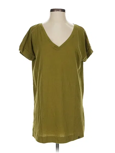 Pre-owned Pure And Good Short Sleeve T-shirt In Green