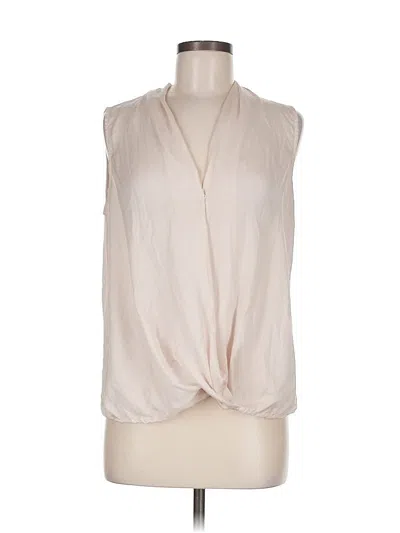 Pre-owned Pure And Good Sleeveless Blouse In White