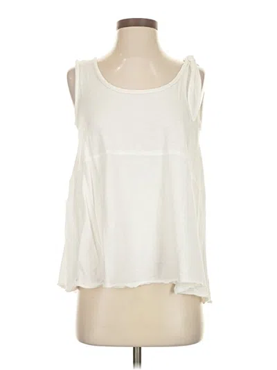 Pre-owned Pure And Good Sleeveless T-shirt In Ivory