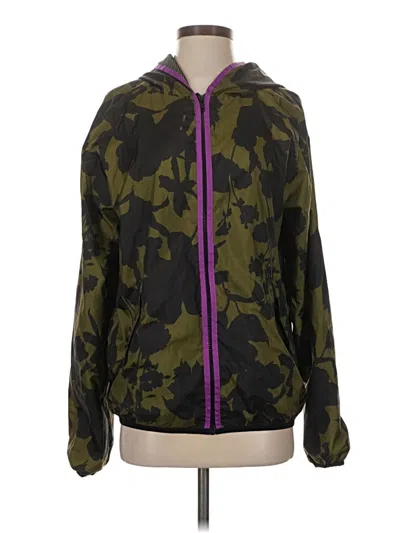 Pre-owned Pure And Good Windbreaker Jacket In Green