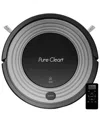 Pure Clean Smart Robot Vacuum In Black