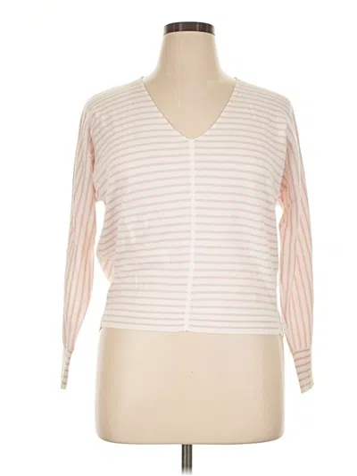 Pre-owned Pure Collection Cardigan Sweater In Ivory