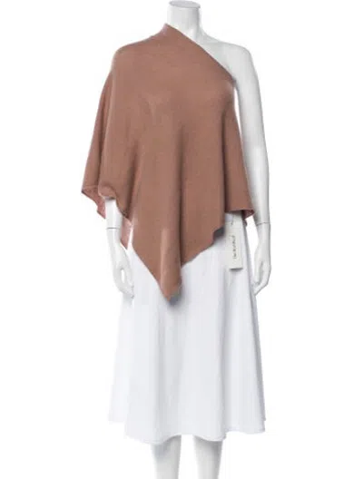 Pre-owned Pure Collection Cashmere Asymmetrical Sweater In Neutrals