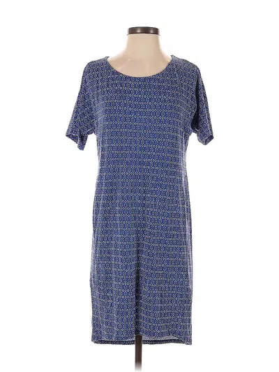 Pre-owned Pure Collection Casual Dress In Blue