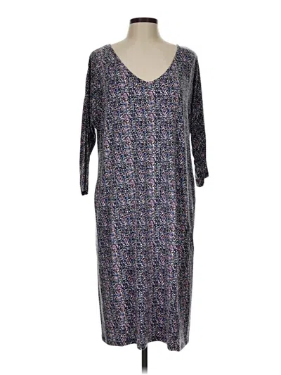 Pre-owned Pure Collection Casual Dress In Gray