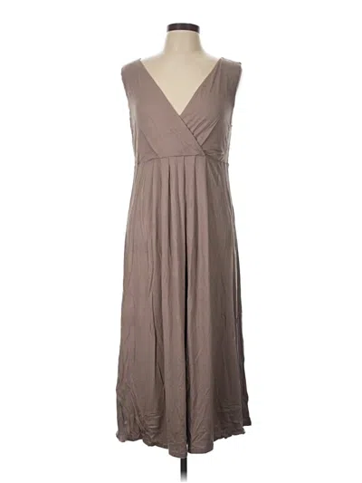Pre-owned Pure Collection Casual Dress In Gray