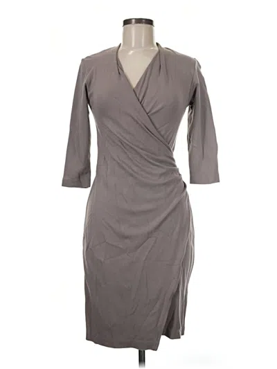 Pre-owned Pure Collection Cocktail Dress In Gray