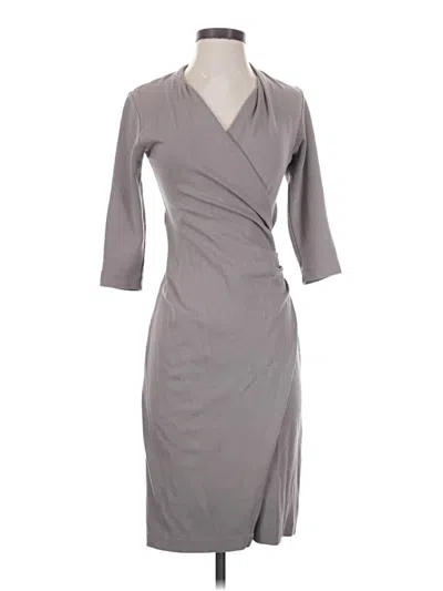 Pre-owned Pure Collection Cocktail Dress In Gray