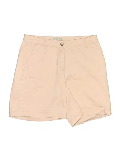 Pre-owned Pure Collection Khaki Shorts In Tan