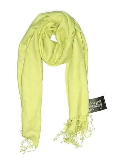 Pre-owned Pure Collection Scarf In Green
