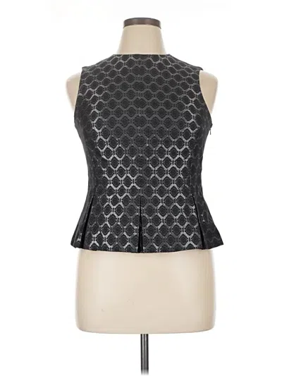 Pre-owned Pure Collection Sleeveless Top Black Halter Neckline Tops