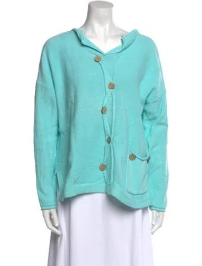 Pre-owned Pure Collection Sweater In Blue