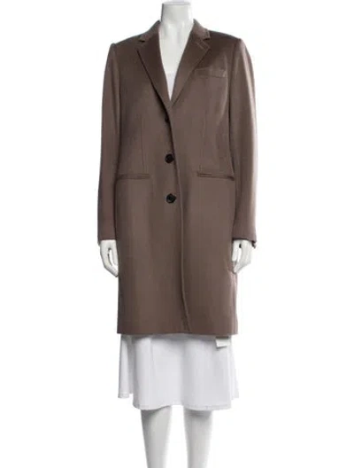 Pre-owned Pure Collection Wool Blazer In Brown