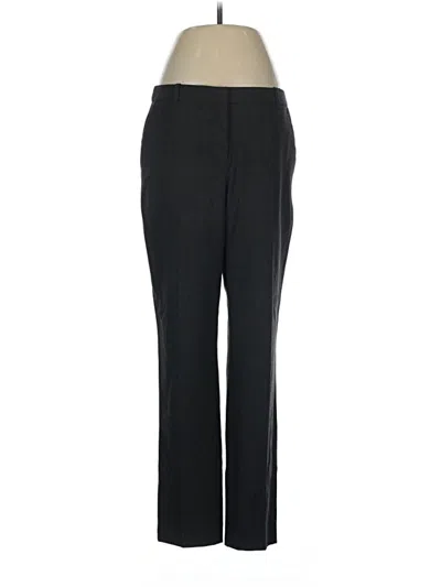 Pre-owned Pure Collection Wool Pants In Black