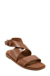 Pure Donna Karan Cirona Strappy Sandal In Cognac