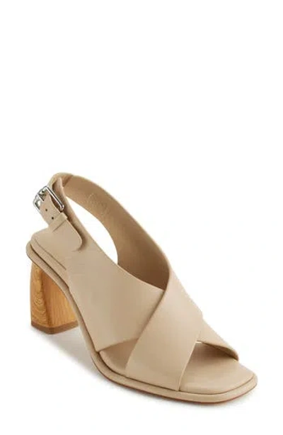 Pure Donna Karan Mikko Slingback Sandal In Tan