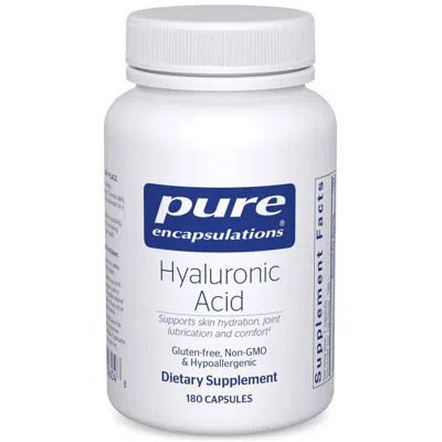 Pure Encapsulations Hyaluronic Acid In White