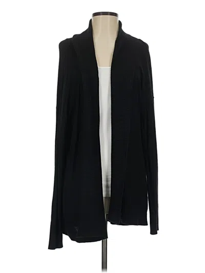 Pre-owned Pure Energy Cardigan Sweater In Black