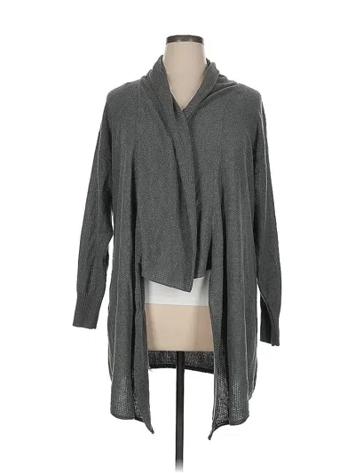Pre-owned Pure Energy Cardigan Sweater In Gray