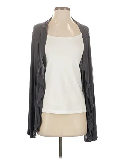 Pre-owned Pure Energy Cardigan Sweater In Gray