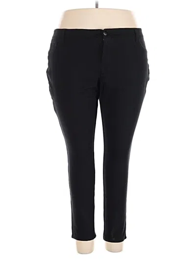 Pre-owned Pure Energy Casual Pants In Black