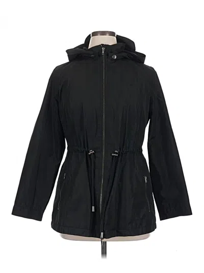 Pre-owned Pure Energy Raincoat In Black