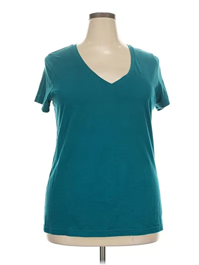 Pre-owned Pure Energy Short Sleeve T-shirt In Teal