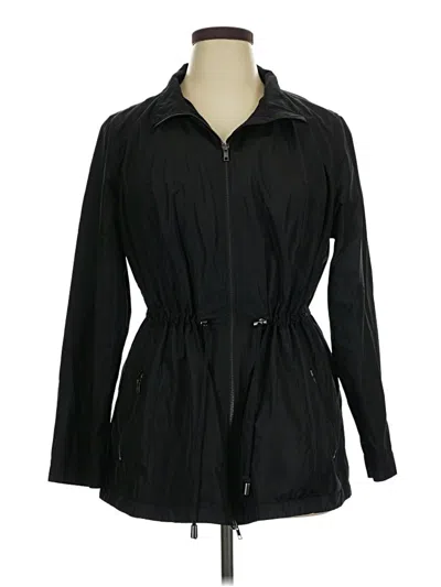 Pre-owned Pure Energy Trenchcoat In Black