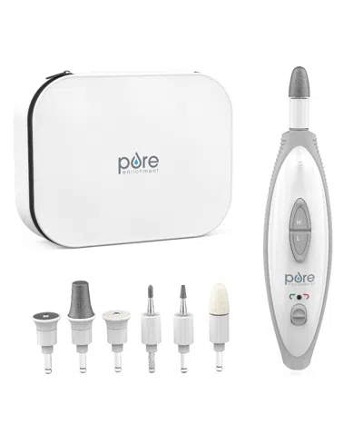 Pure Enrichment Purenails 10-pc. Professional Manicure And Pedicure Set In White