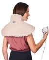 Pure Enrichment Pureradiance Neck Shoulder Luxury Heating Pad In Rose Quartz