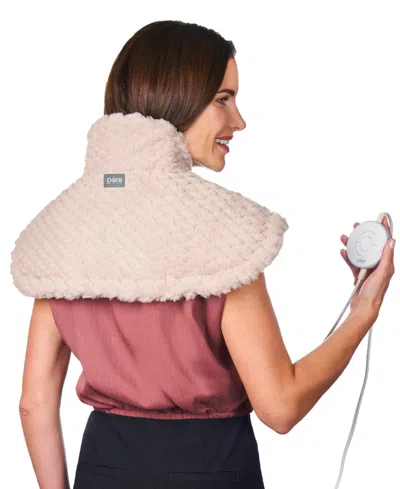 Pure Enrichment Pureradiance Neck Shoulder Luxury Heating Pad In Rose Quartz