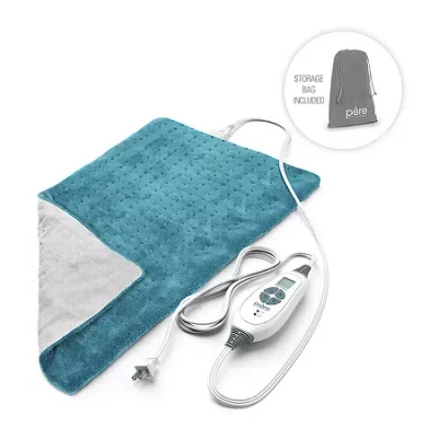 Pure Enrichment Purerelief Xl 12â X 24â Heating Pad In Blue