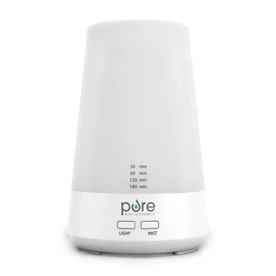 Pure Enrichment Purespa Essence Aromatherapy Oil Diffuser In White