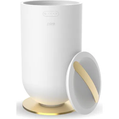 Pure Enrichment X-large Towel & Linen Warmer In Gold
