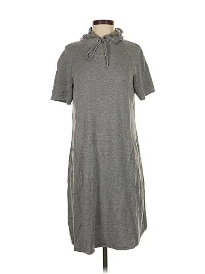 Pre-owned Pure Essence Casual Dress In Gray