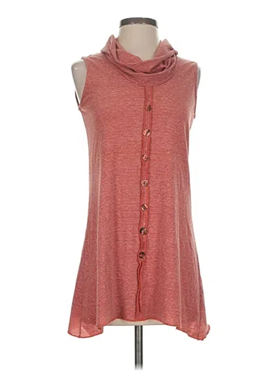 Pre-owned Pure Essence Casual Dress In Red