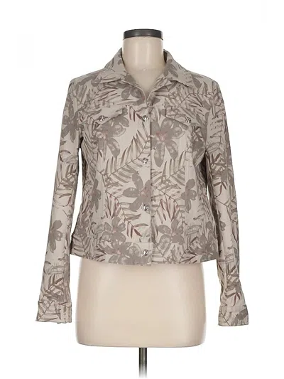 Pre-owned Pure Essence Jacket In Silver