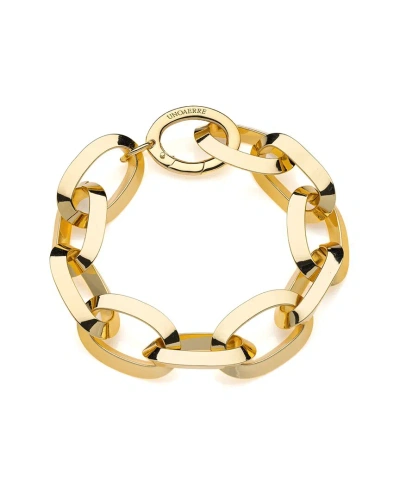 Pure Gold 14k Thick Bracelet In Gold