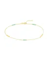 Pure Gold 14k Bar Station Bracelet