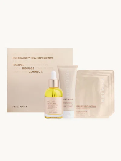 Pure Mama Belly Spa Kit In Transparent