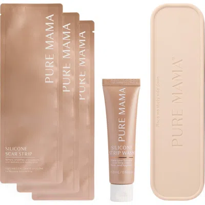 Pure Mama C-section Scar Care Kit In Transparent