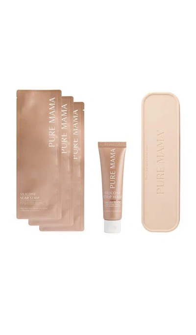 Pure Mama C-section Scar Care Kit In Transparent