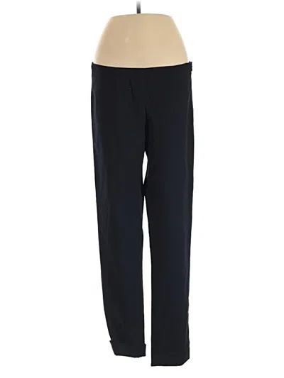 Pre-owned Pure Navy Dress Pants In Black