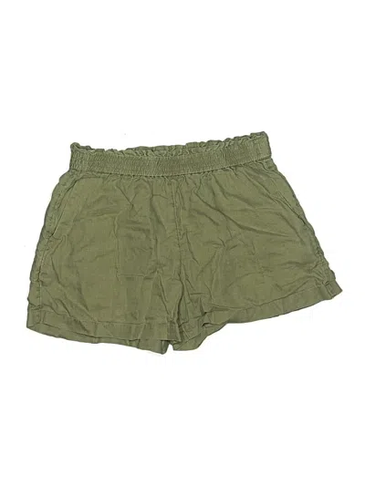 Pre-owned Pure Navy Khaki Shorts In Green